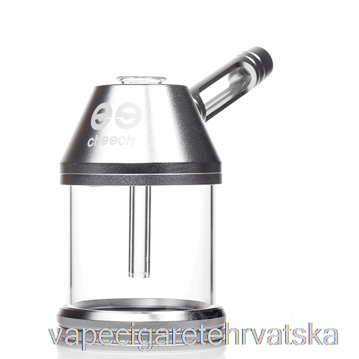 Vape Cigarete Cheech Staklo Metal Oil Can Bubbler Srebro